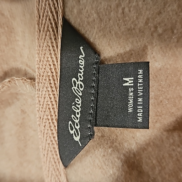 Eddie Bauer Mauve Colored Hoodie | Zip Up | Hood with Drawstring - Picture 7 of 9